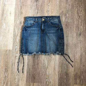 Denim skirt